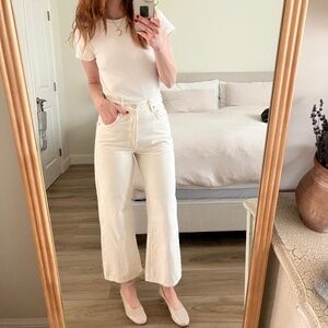 Citizens of Humanity Gaucho Vintage Cropped Wide-leg Jeans